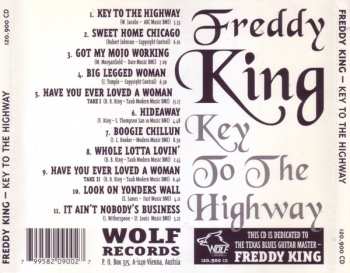 CD Freddie King: Key To The Highway