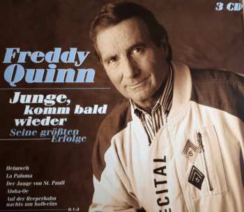 3CD/Doos Freddy Quinn: Junge, Komm Bald Wieder: Seine Größten Erfolge