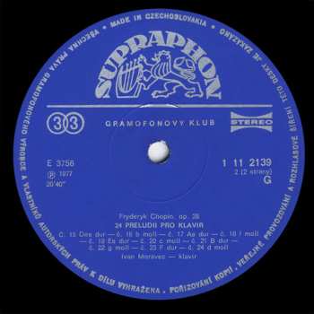 LP Ivan Moravec: Preludia