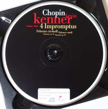 CD Frédéric Chopin: 4 Impromptus / Scherzo Cis-moll