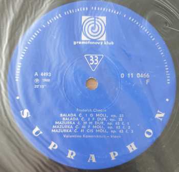 LP Frédéric Chopin: Balady A Mazurky Pro Klavír