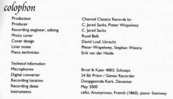 CD Frédéric Chopin: Cello Waltzes, Vol. 1