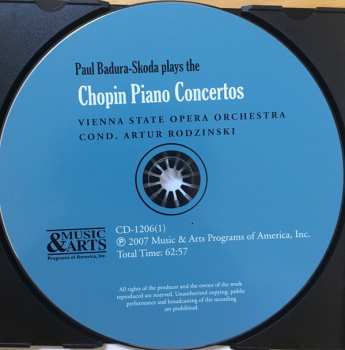 CD Frédéric Chopin: Chopin Piano Concertos
