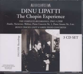 3CD Frédéric Chopin: The Chopin Experience (The Complete Recordings 1941-1950)