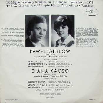 LP Frédéric Chopin: IX Międzynarodowy Konkurs Im. F. Chopina - Warszawa 1975 (Kronika Konkursu)