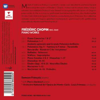 10CD/Doos Frédéric Chopin: Piano Works