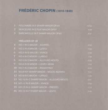 CD Frédéric Chopin: Polonaise, Berceuse, Barcarolle, 24 Préludes DIGI