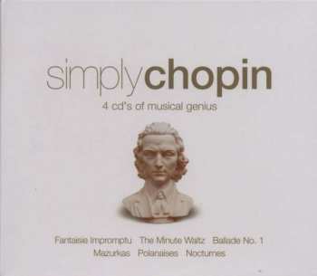 4CD/Doos Frédéric Chopin: Simply Chopin