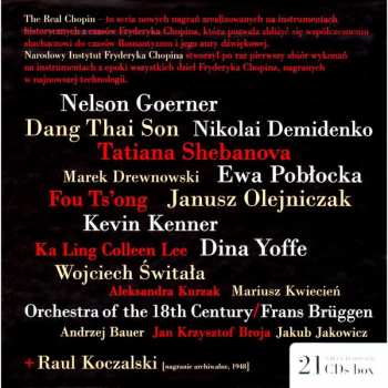 21CD/Doos Frédéric Chopin: The Real Chopin (Complete Works On Period Instruments)