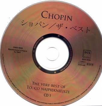 2CD Frédéric Chopin: The Very Best Of Chopin