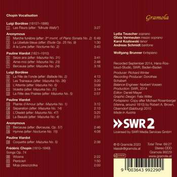 CD Frédéric Chopin: Vocalisation
