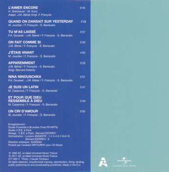 9CD/Doos Frédéric François: L'intégrale Des Albums Originaux 1984-1992