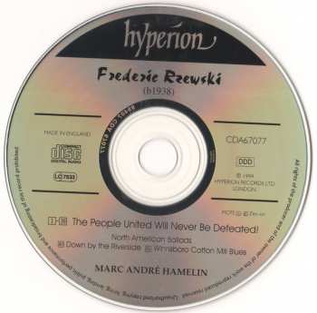 CD Frederic Rzewski: The People United Will Never Be Defeated!