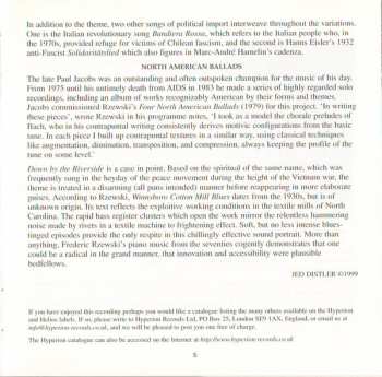 CD Frederic Rzewski: The People United Will Never Be Defeated!