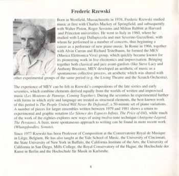 CD Frederic Rzewski: The People United Will Never Be Defeated!