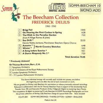 CD Frederick Delius: The Beecham Collection: Including Unissued Recordings ‎