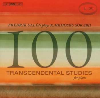 CD Fredrik Ullén: 100 Transcendental Studies For Piano 1-25