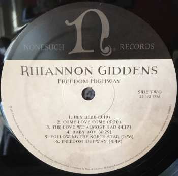 LP Rhiannon Giddens: Freedom Highway