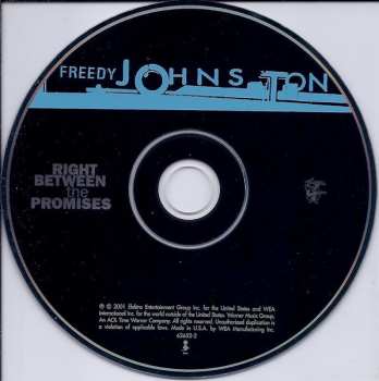 CD Freedy Johnston: Right Between The Promises
