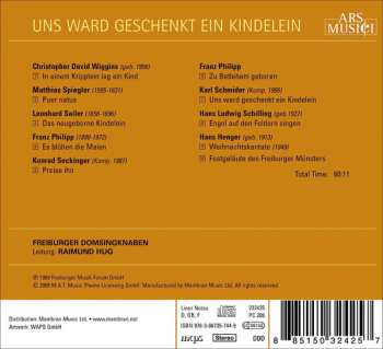 CD Freiburger Domsingknaben: Uns Ward Geschenkt Ein Kindelein