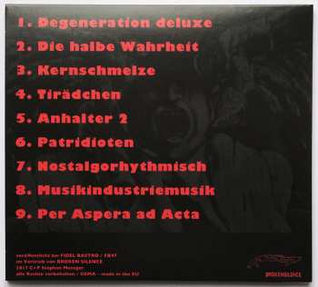 CD Freispiel: Degeneration Deluxe