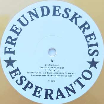 3LP Freundeskreis: Esperanto CLR | LTD | NUM