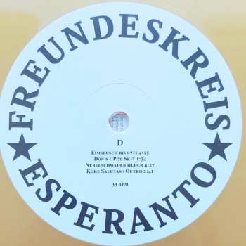 3LP Freundeskreis: Esperanto CLR | LTD | NUM