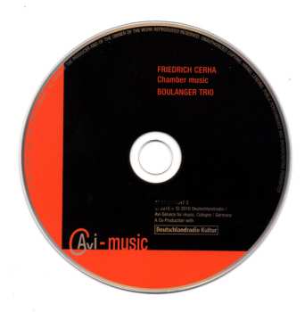 CD Boulanger Trio: Chamber Music