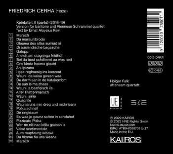 CD Holger Falk: Keintate I, II (Parts)