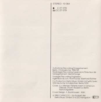 CD Friedrich der Grosse: Flötenkonzerte & Sinfonien