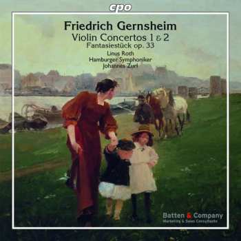 CD Linus Roth: Violin Concertos 1 & 2 - Fantasiestück Op.33
