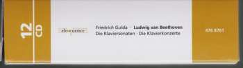 12CD/Doos Ludwig van Beethoven: Klaviersonaten Nr. 1–32 (Gesamtaufnahme), Klavierkonzerte Nr. 1–5 LTD