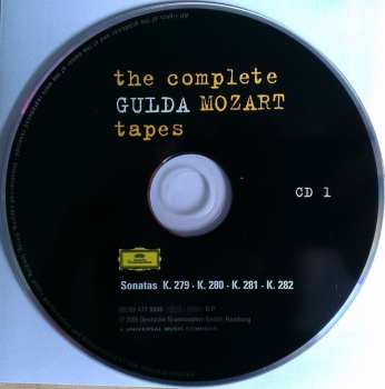 6CD/Doos Wolfgang Amadeus Mozart: The Complete Gulda Mozart Tapes