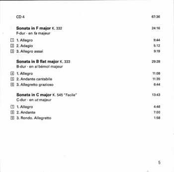 6CD/Doos Wolfgang Amadeus Mozart: The Complete Gulda Mozart Tapes