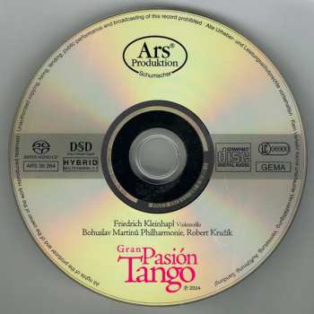 SACD The Bohuslav Martinů Philharmonic: Gran Pasión Tango