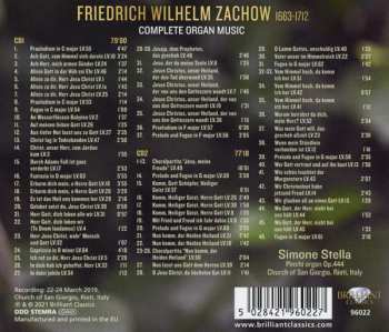 2CD Friedrich Wilhelm Zachow: Complete Organ Music