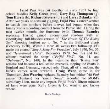 CD Frijid Pink: Frijid Pink