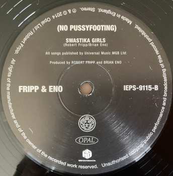 LP Fripp & Eno: (No Pussyfooting)