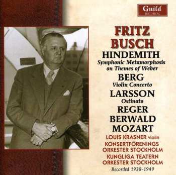 CD Wolfgang Amadeus Mozart: Symphonic Metamorphosis On Themes Of Weber / Violin Concerto / Ostinato