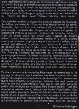 CD Fritz Hauser: Schraffur For Gong Solo