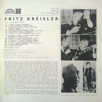 LP Fritz Kreisler: Houslista Fritz Kreisler