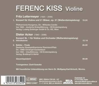CD Christoph Eschenbach: Violin Concertos