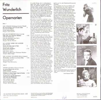 LP Fritz Wunderlich: Opernarien
