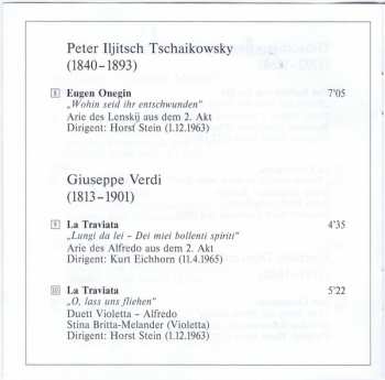 CD Fritz Wunderlich: Opernarien