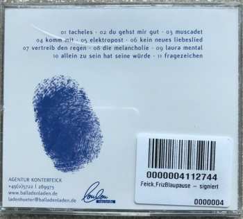 CD Frizz Feick: Blaupause
