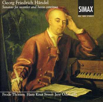 CD Georg Friedrich Händel: Sonatas For Recorder And Basso Continuo