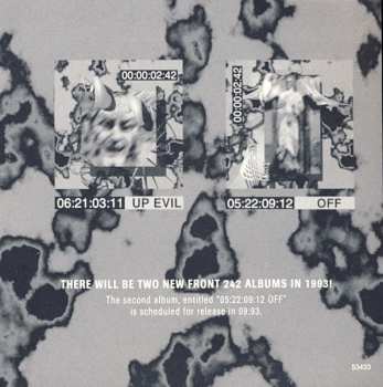 CD Front 242: 06:21:03:11 Up Evil