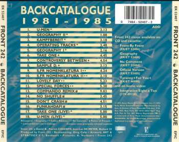 CD Front 242: Backcatalogue