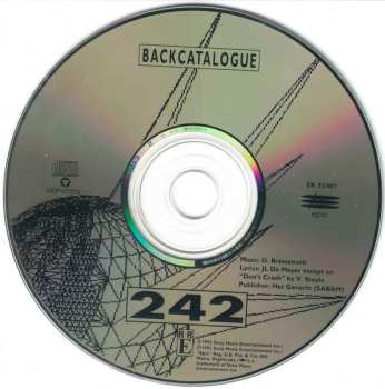 CD Front 242: Backcatalogue