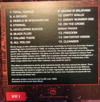 6CD Front Line Assembly: Permanent Data 1986​-​1989 DLX